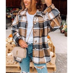 Plaid Shacket from Local Boutique
